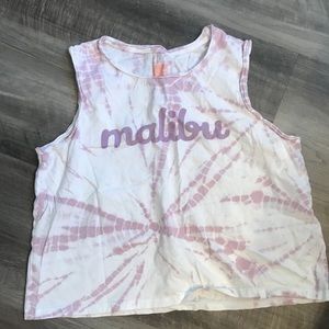 Target crop top tank size medium